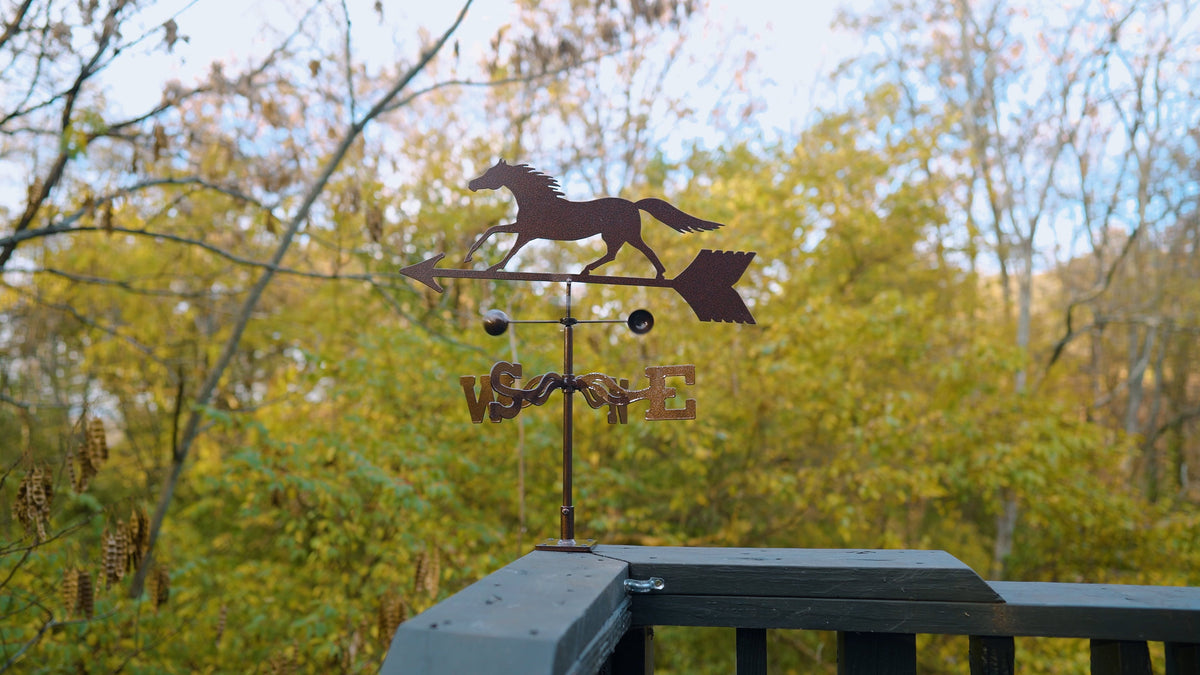 Running Horse Weathervane