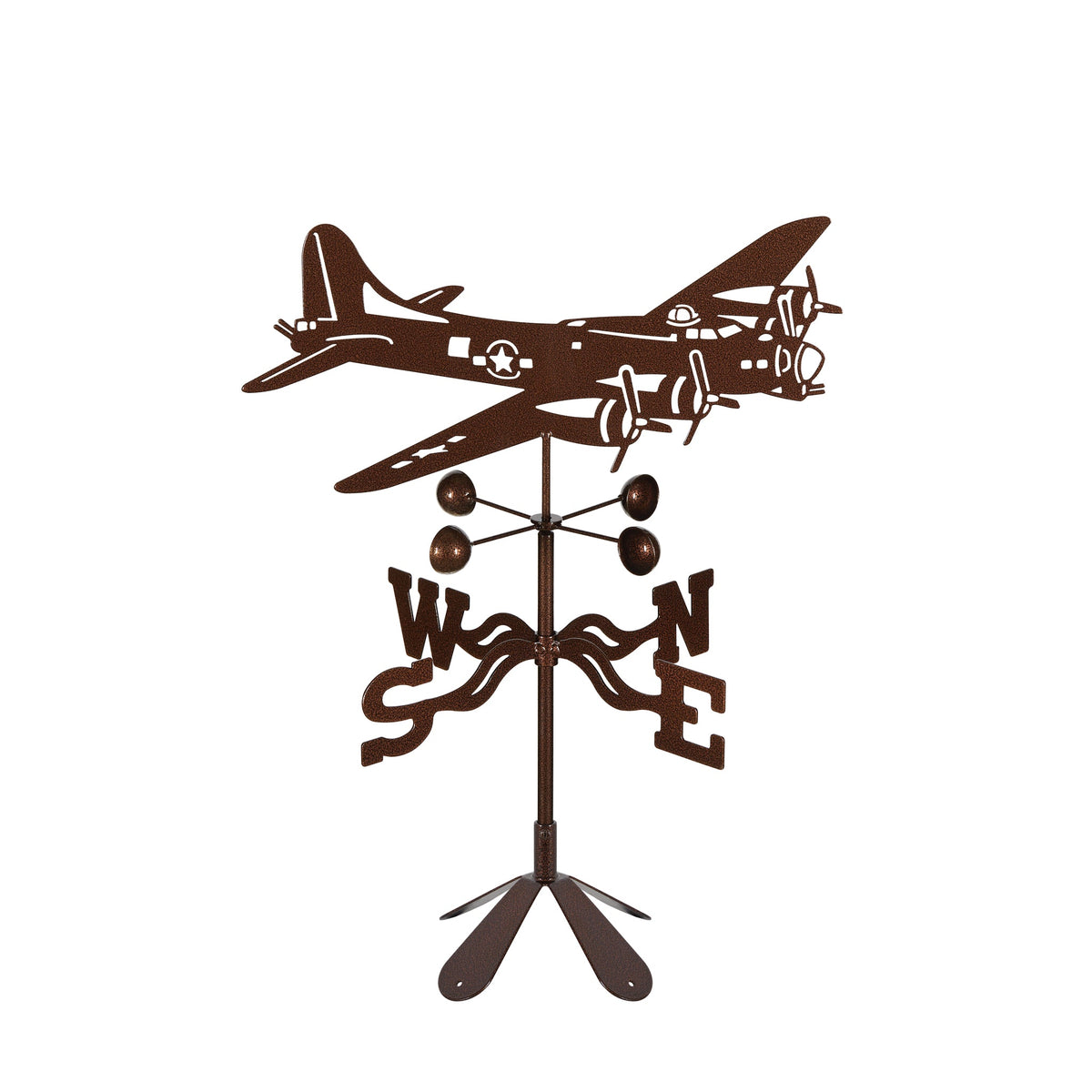 B-17 Airplane Weathervane