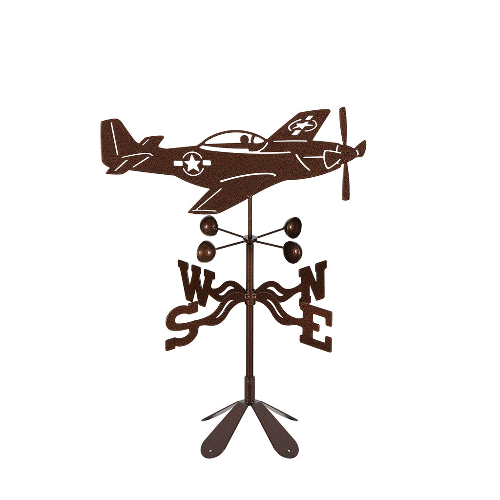 P-51 Mustang Airplane Weathervane