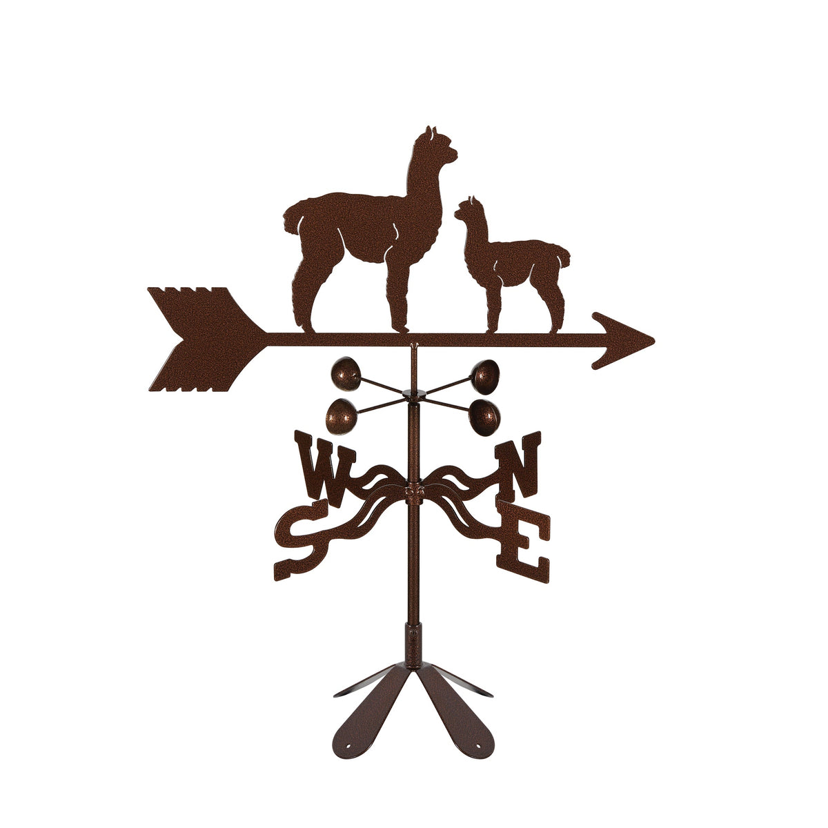 Alpaca and Baby Weathervane