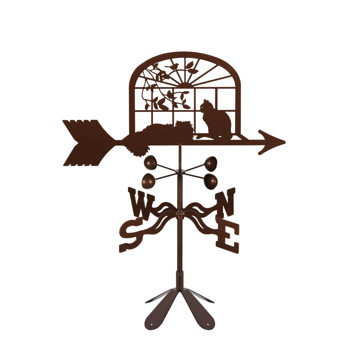 Cats In Window Weathervane