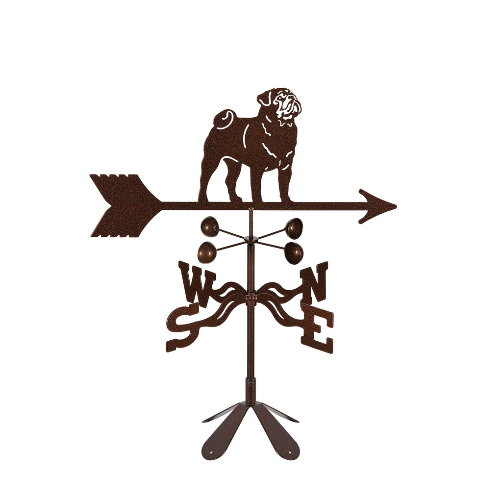 Pug Weathervane