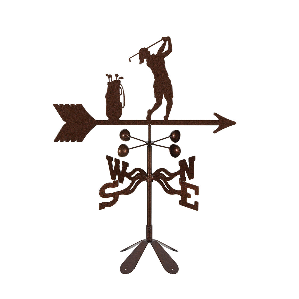 Female Golfer Weathervane