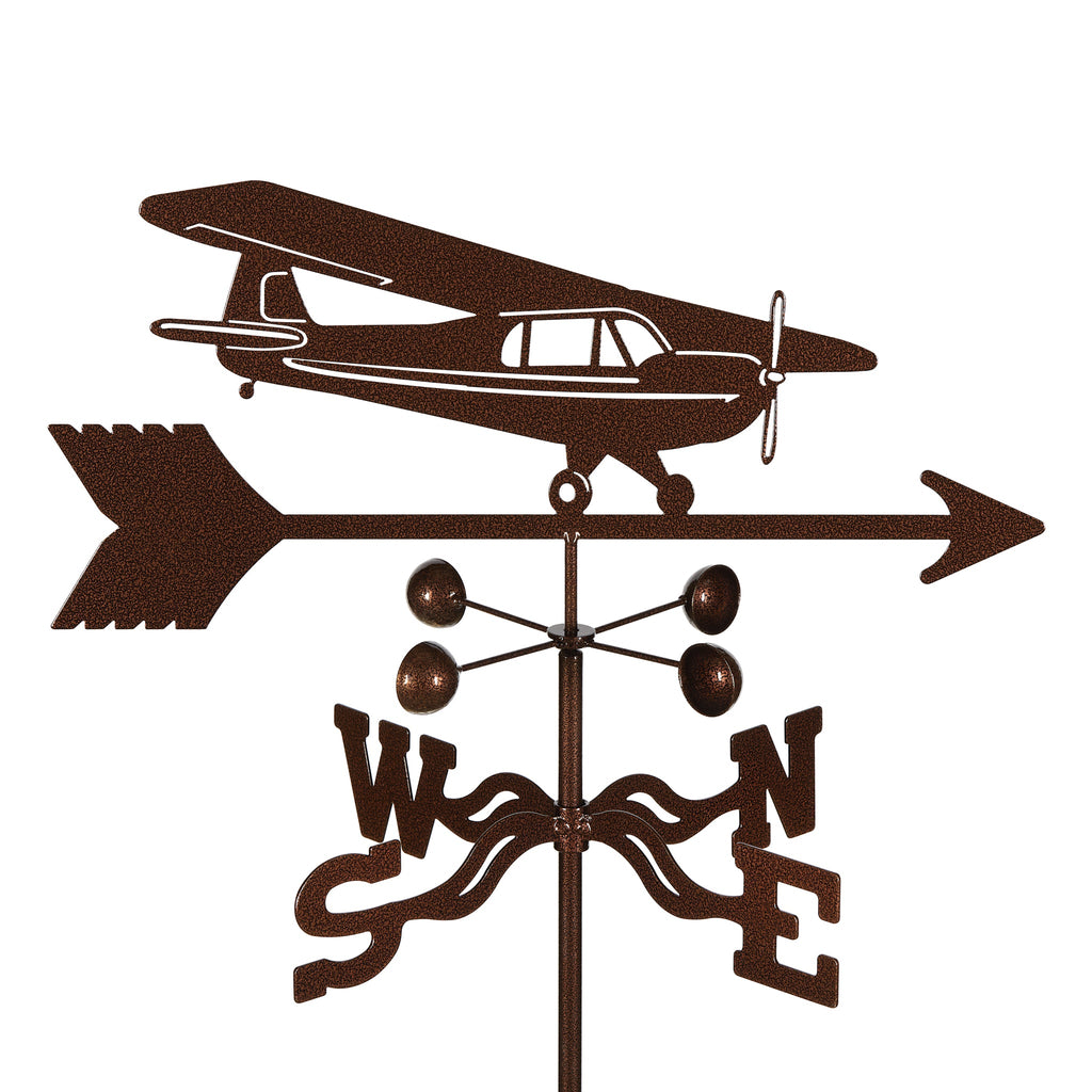 High Wing Airplane Weathervane