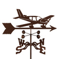 Low Wing Airplane Weathervane