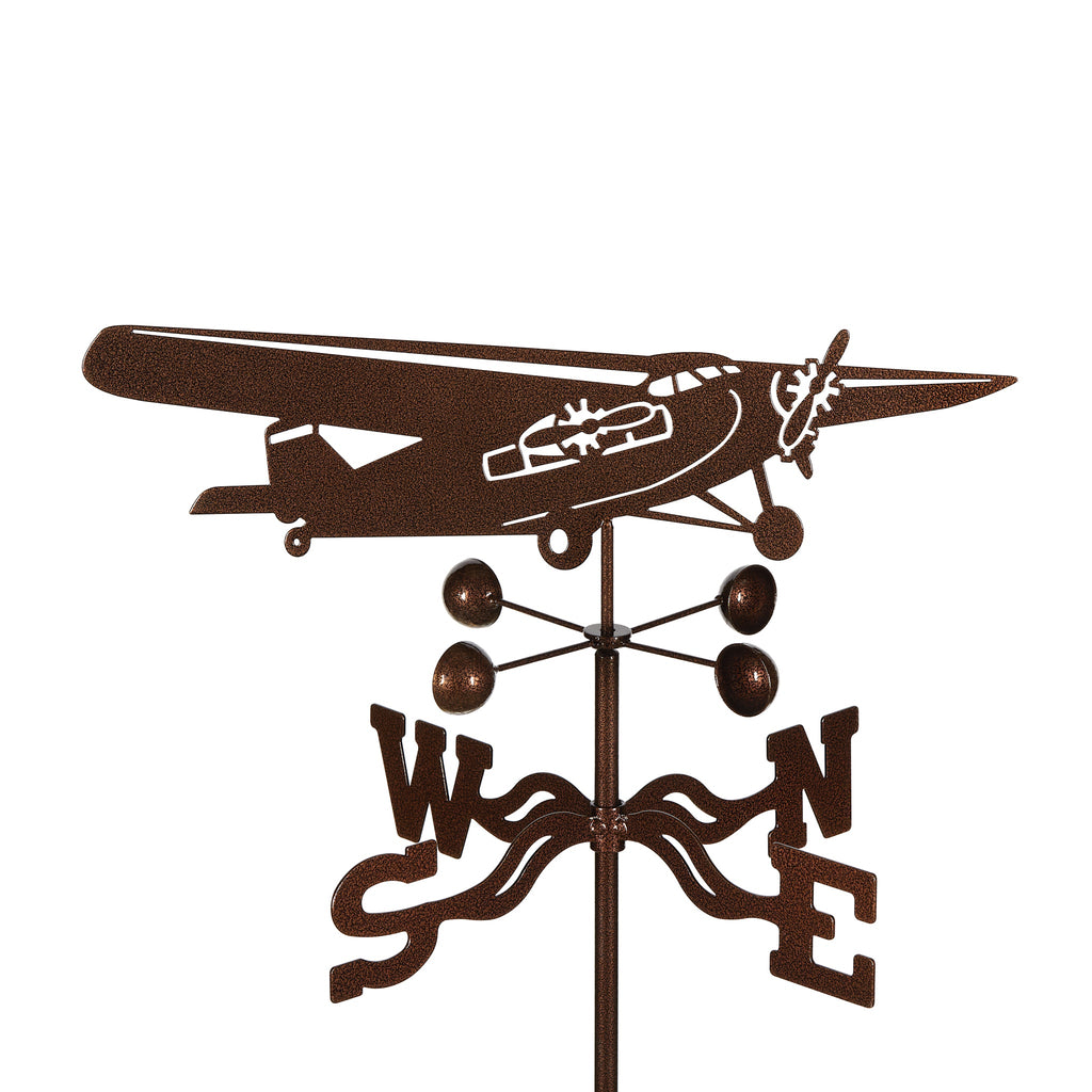 Tri-Motor Airplane Weathervane