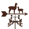 Alpaca and Baby Weathervane