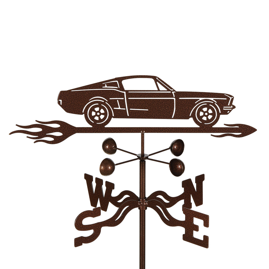 Classic 1967 Fastback Sports Car Weathervane