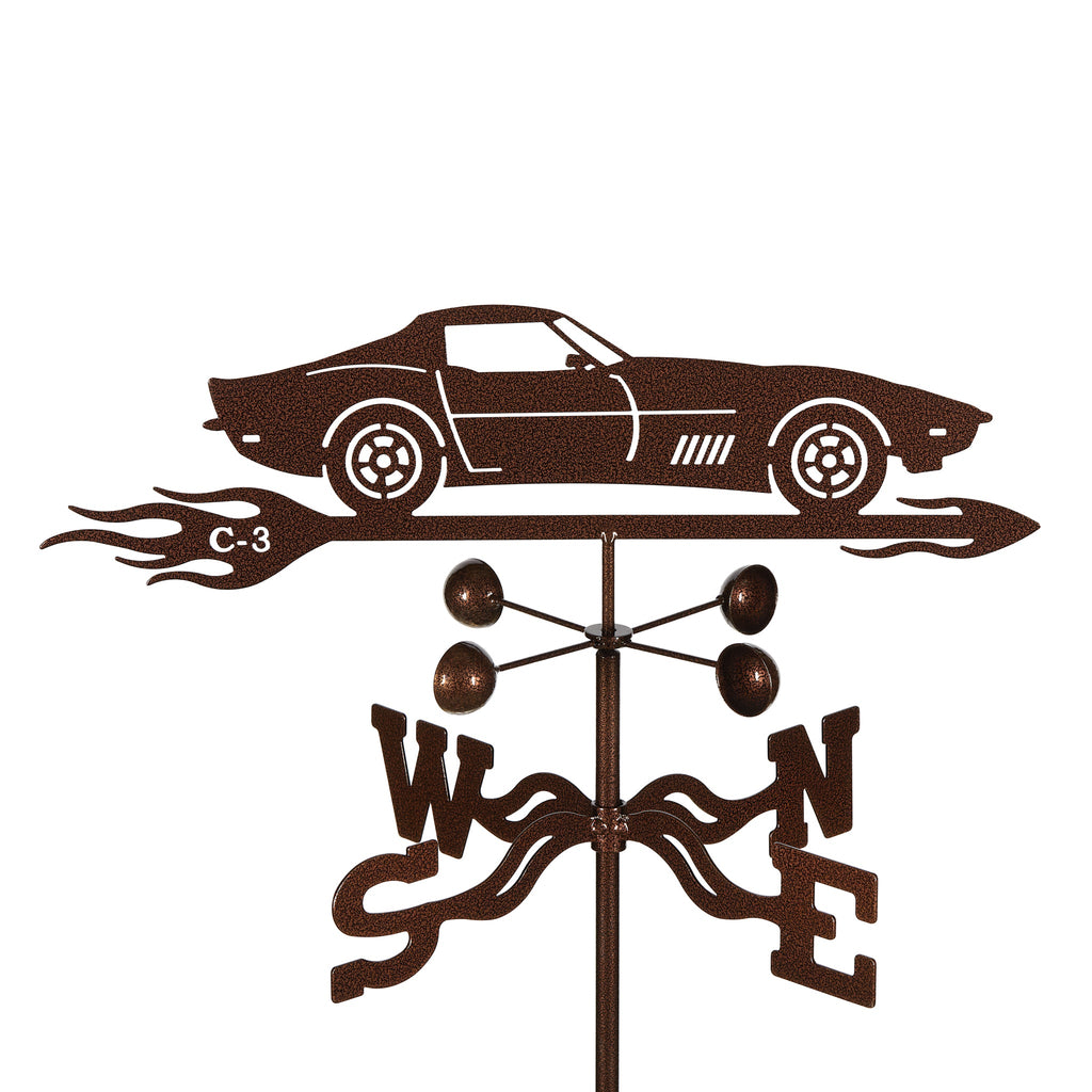 C3 Corvette Steel Weathervane (68-82)