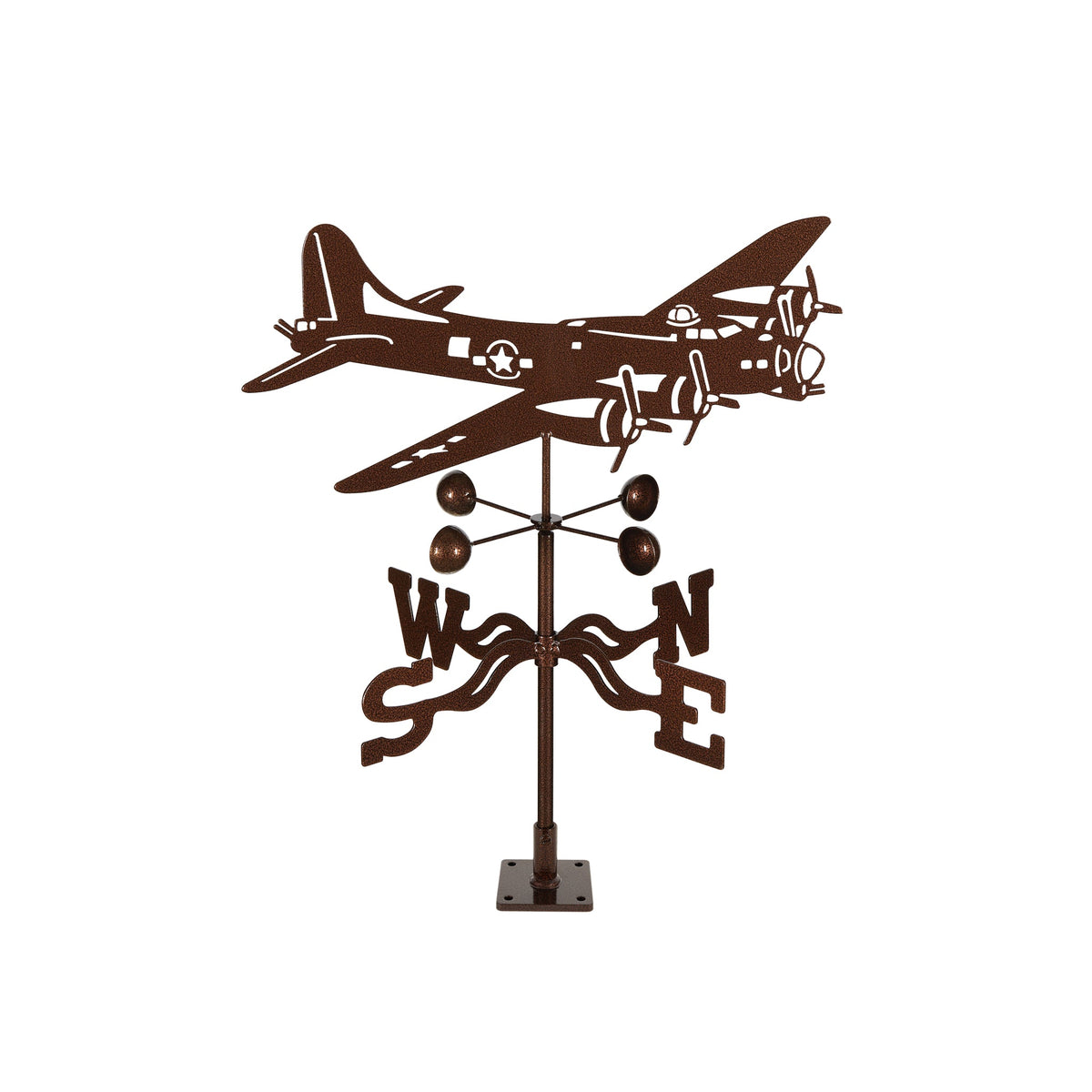 B-17 Airplane Weathervane