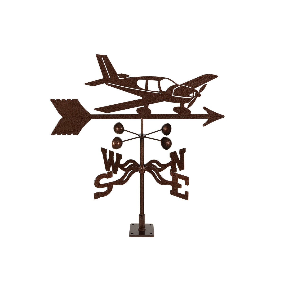 Low Wing Airplane Weathervane