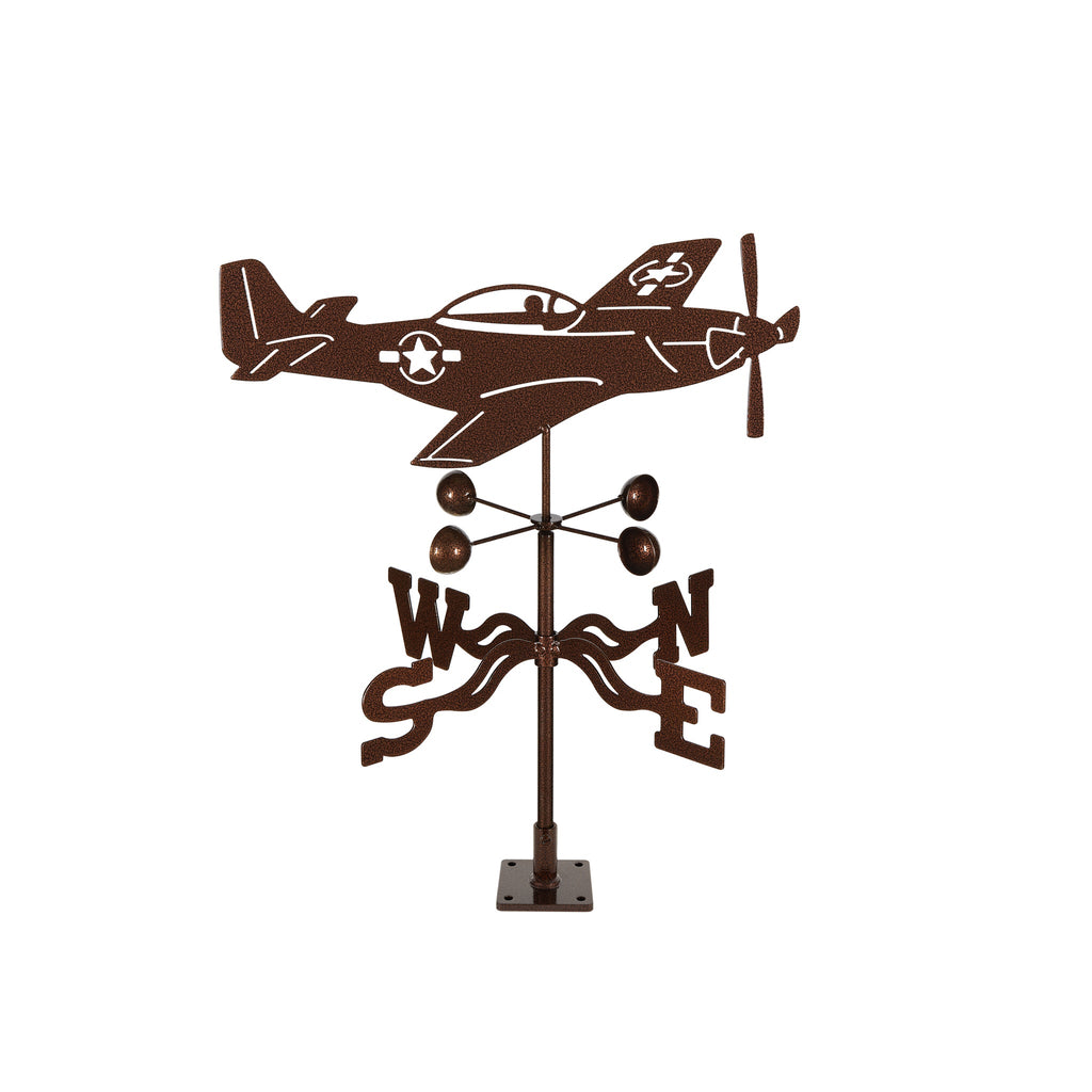 P-51 Mustang Airplane Weathervane