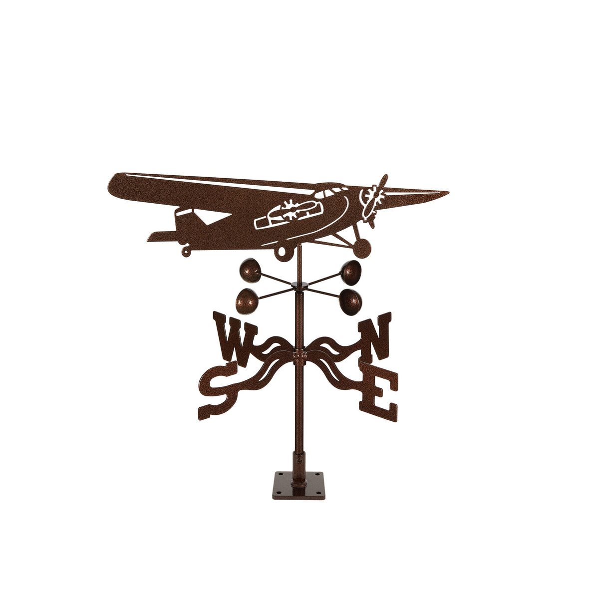 Tri-Motor Airplane Weathervane