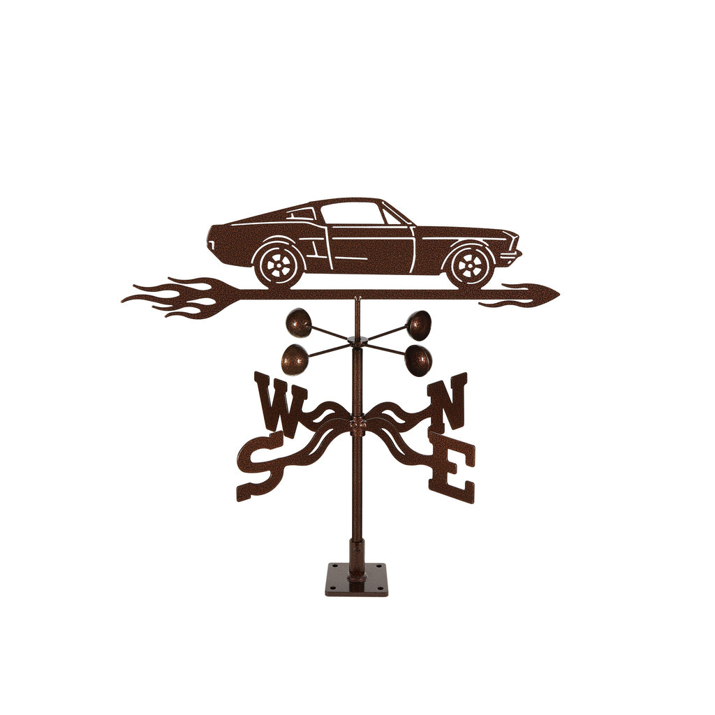 Classic 1967 Fastback Sports Car Weathervane
