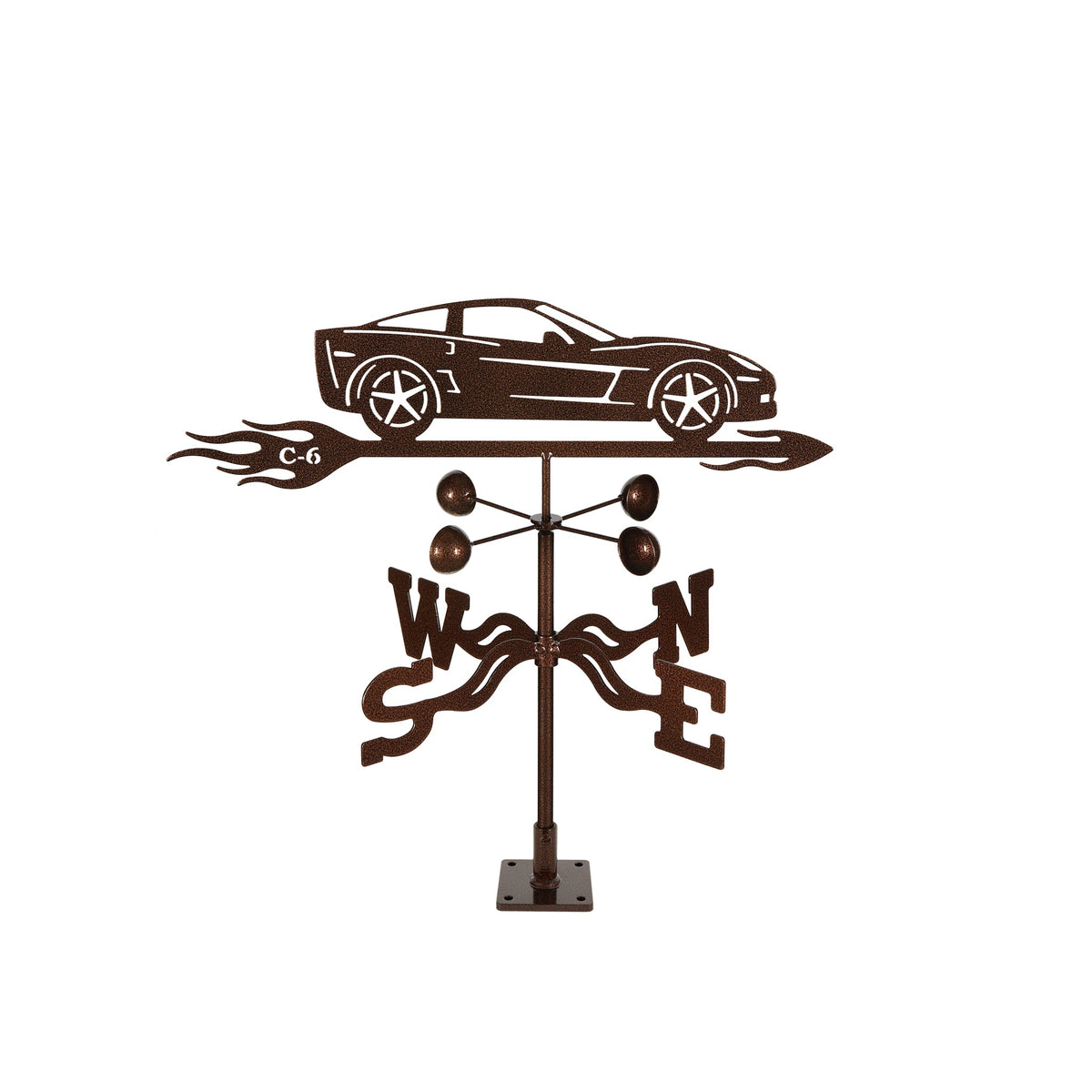 C6 Corvette Steel Weathervane (2005-2013)