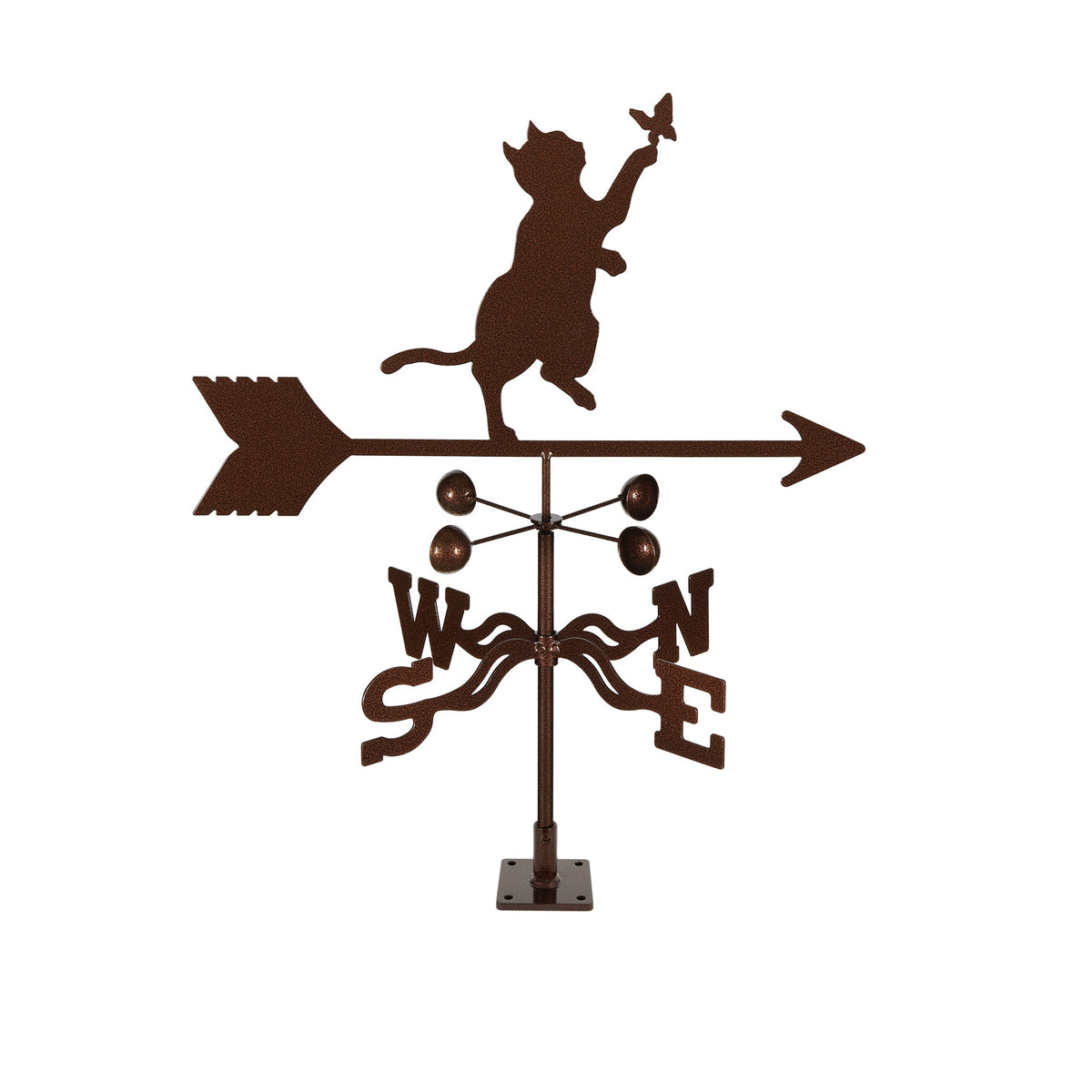 Cat & Butterfly Weathervane