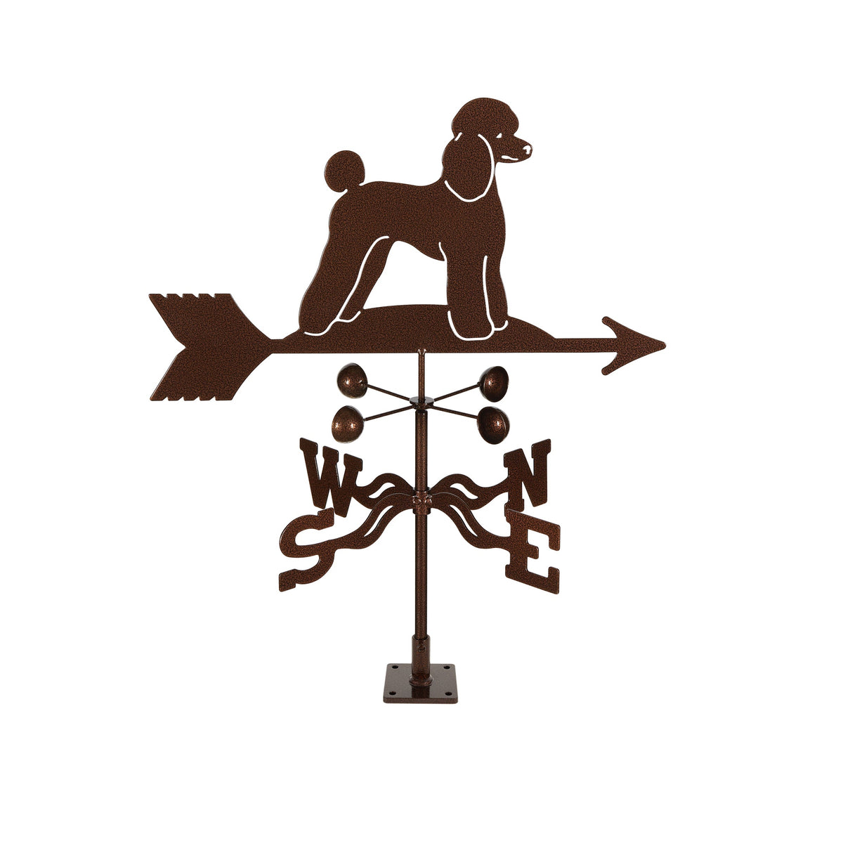 Poodle Weathervane