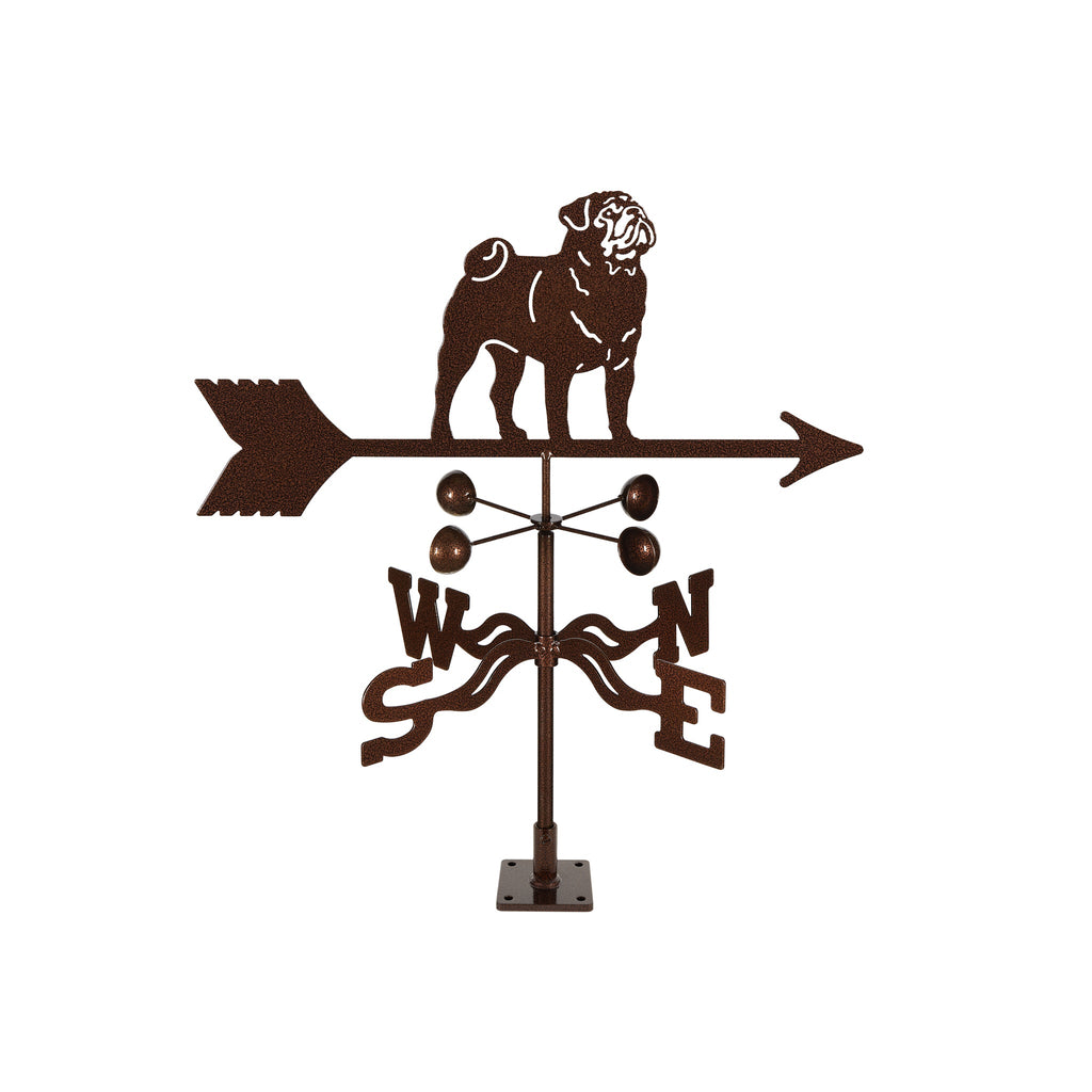 Pug Weathervane