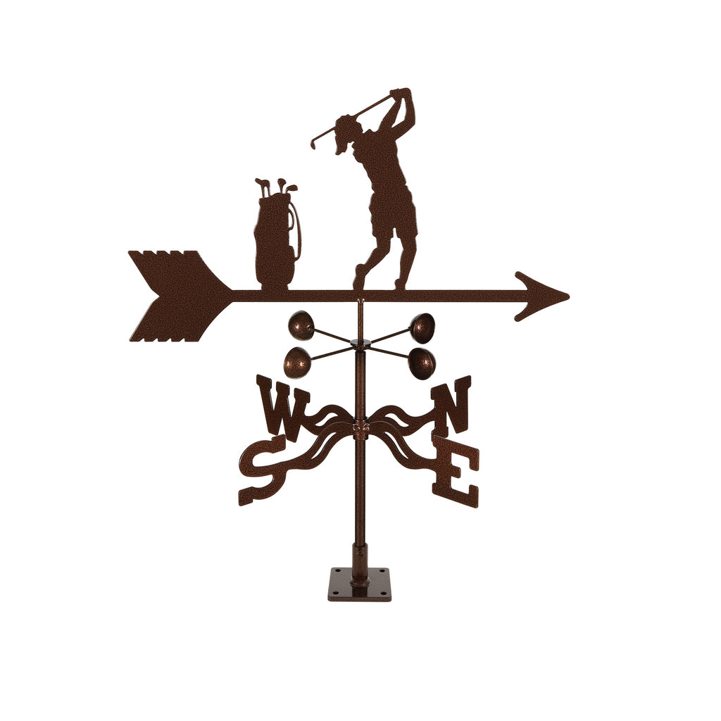 Female Golfer Weathervane