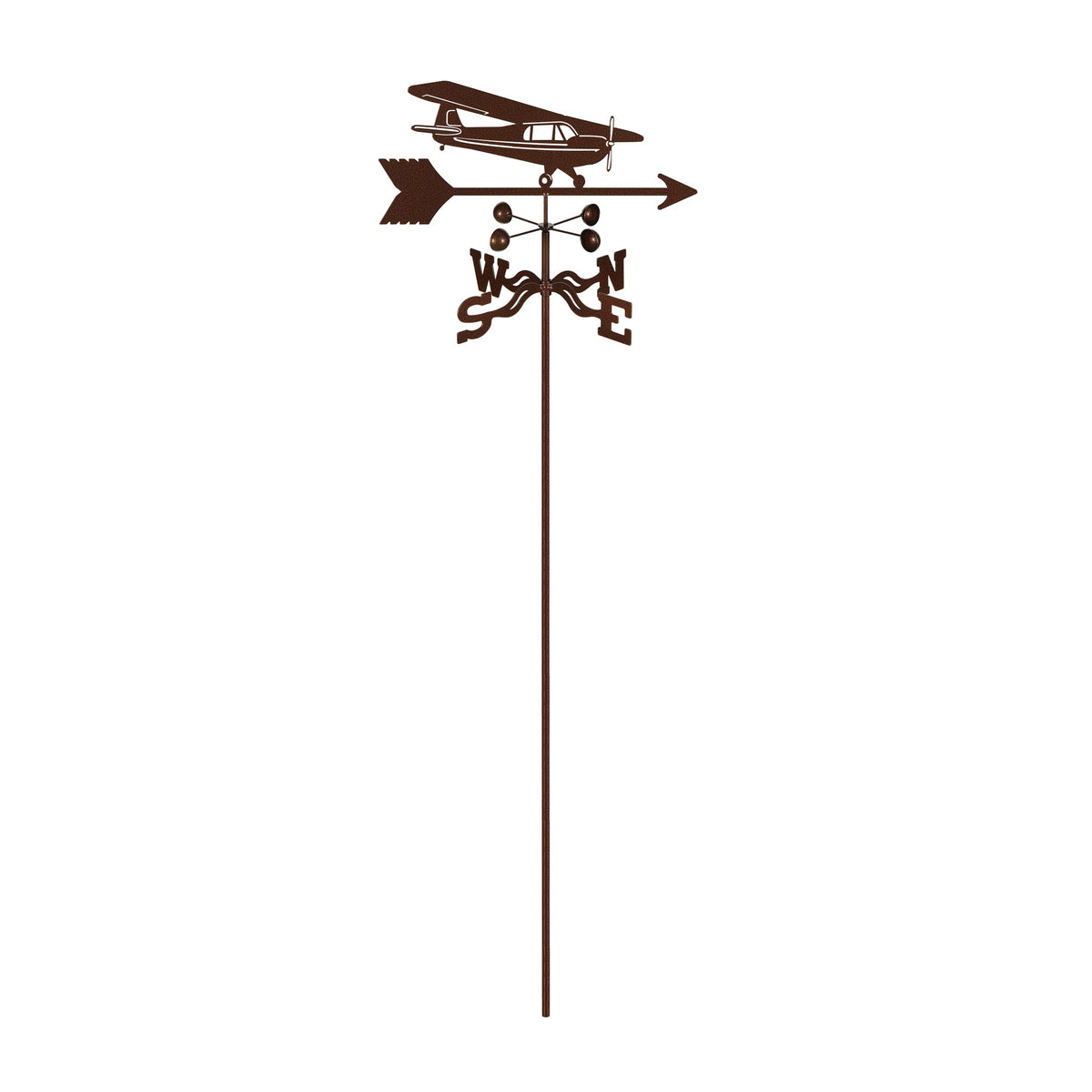 High Wing Airplane Weathervane