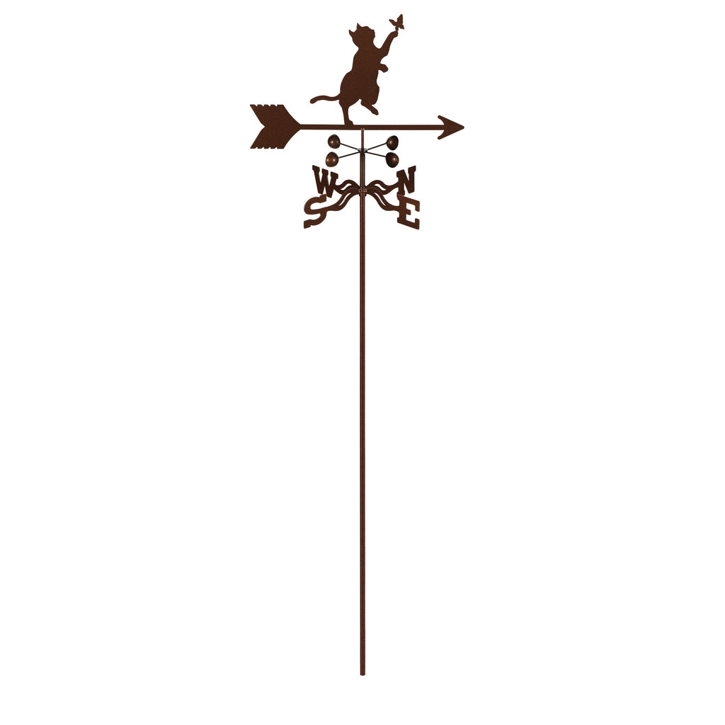 Cat & Butterfly Weathervane