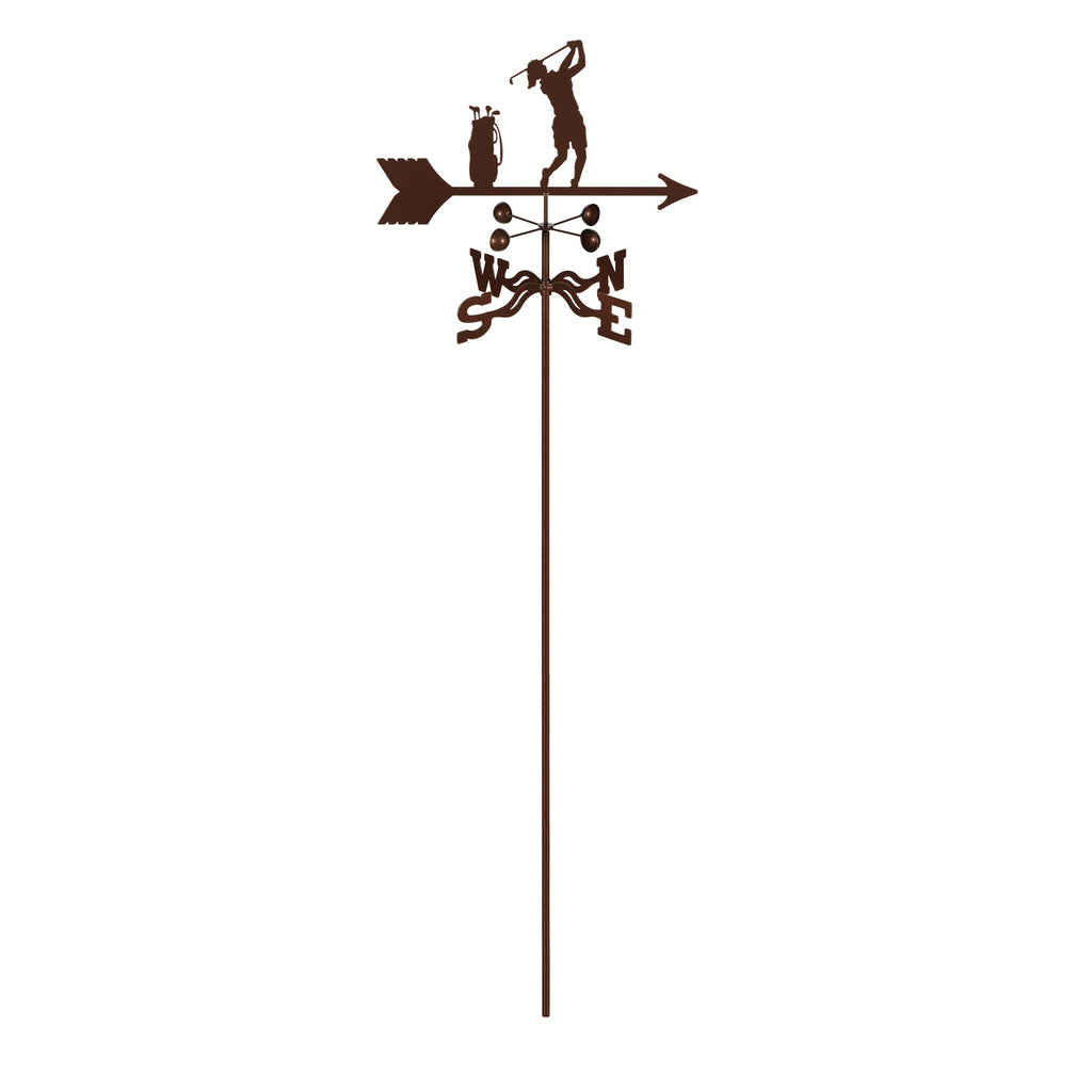 Female Golfer Weathervane