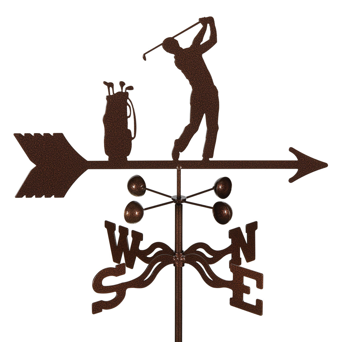 Male Golfer Weathervane