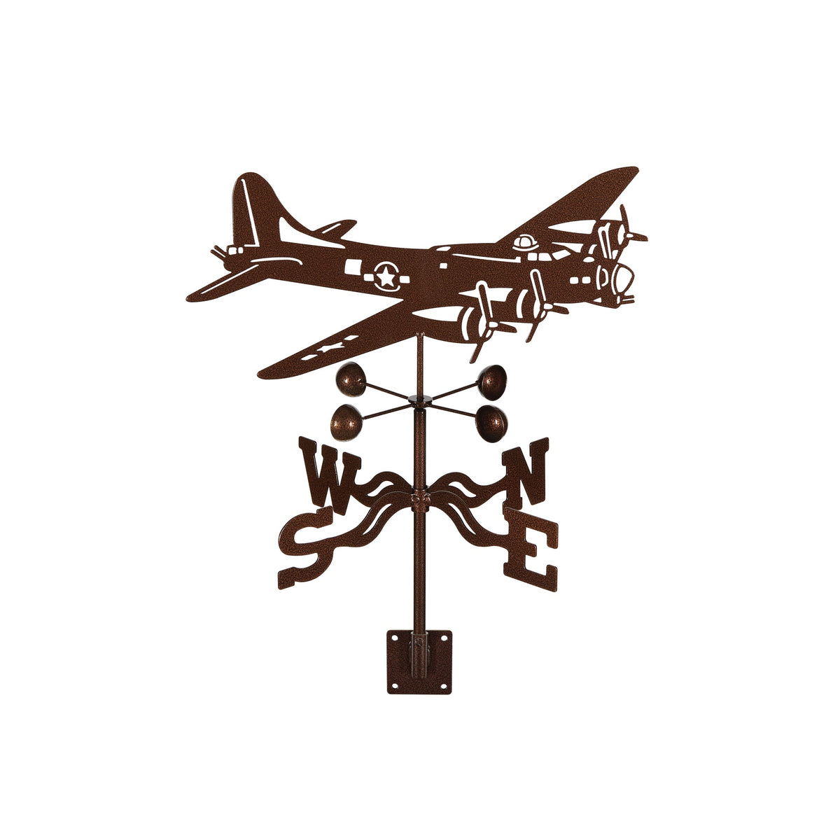 B-17 Airplane Weathervane