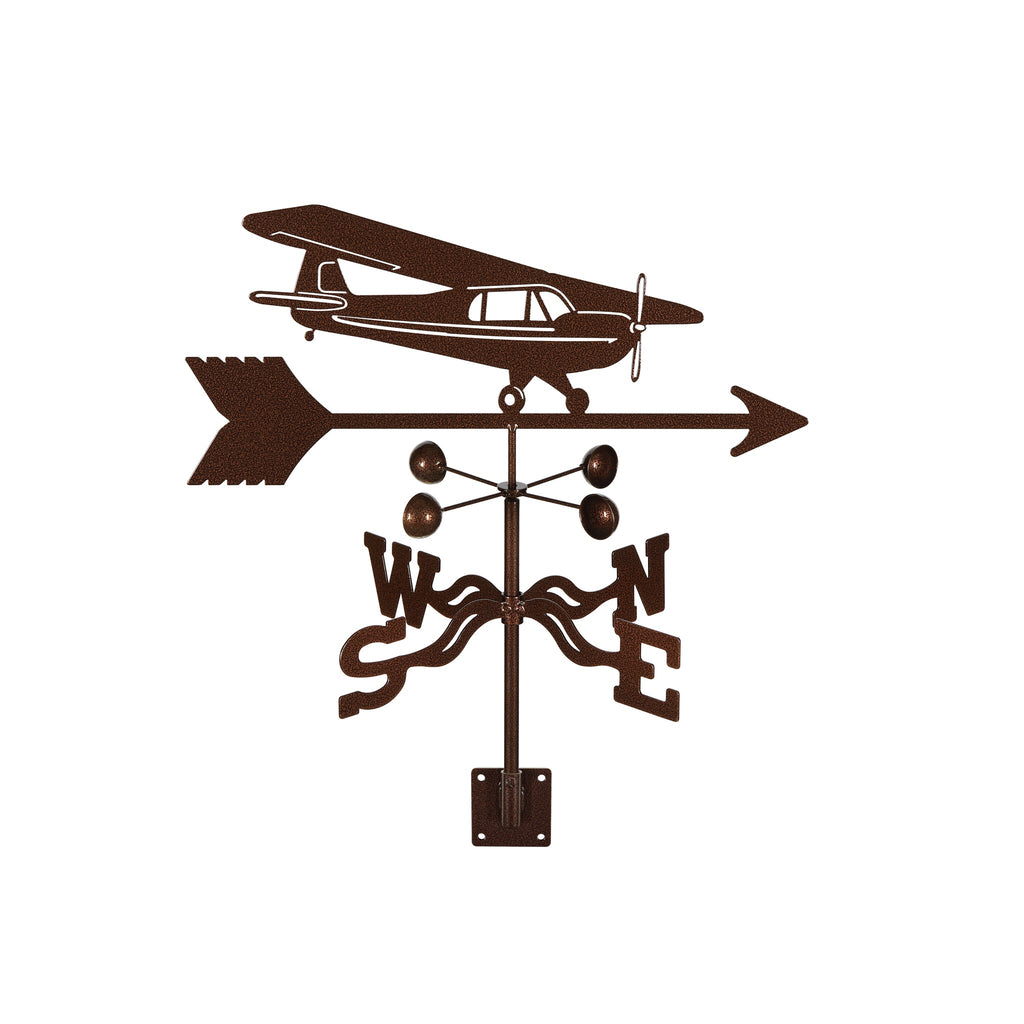 High Wing Airplane Weathervane