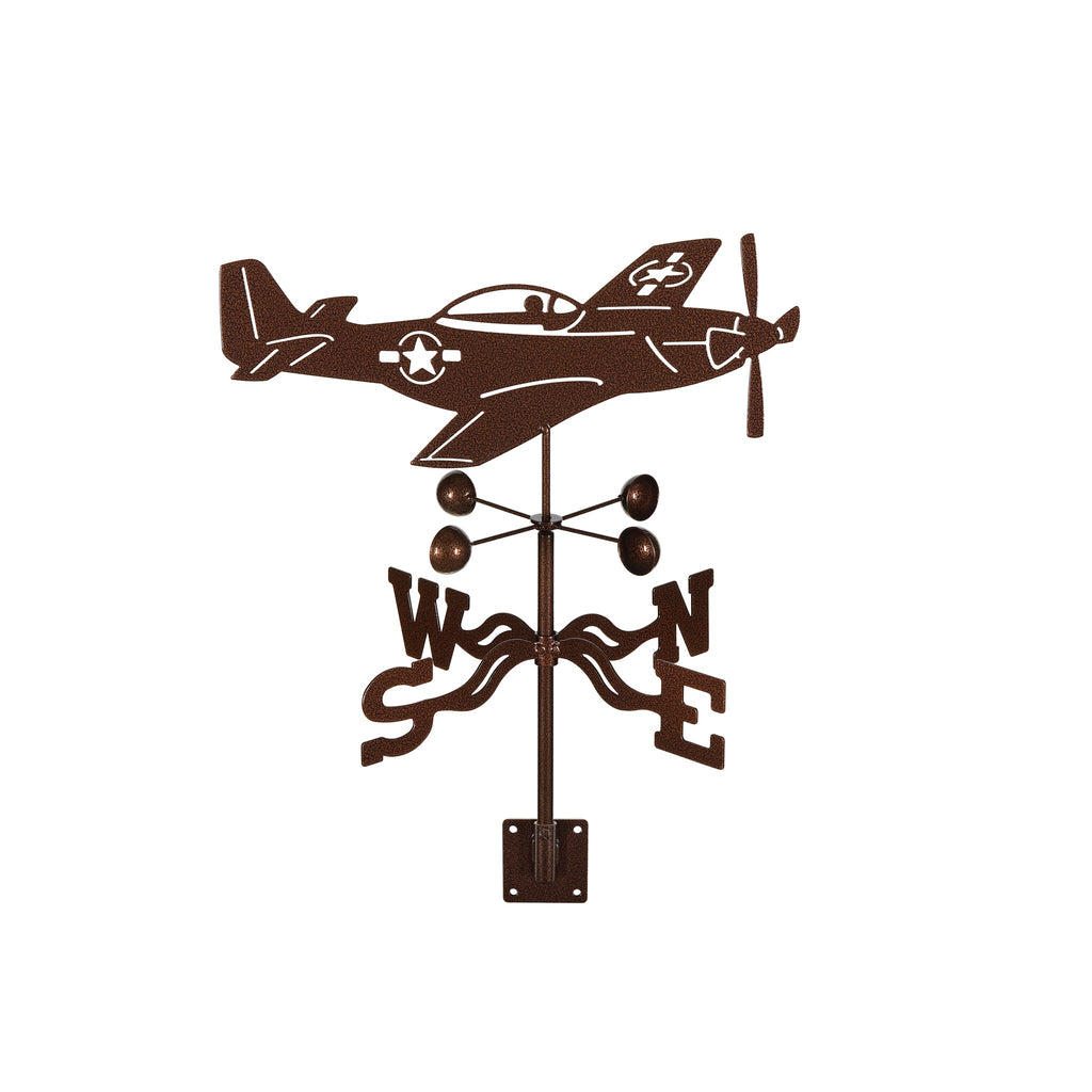 P-51 Mustang Airplane Weathervane