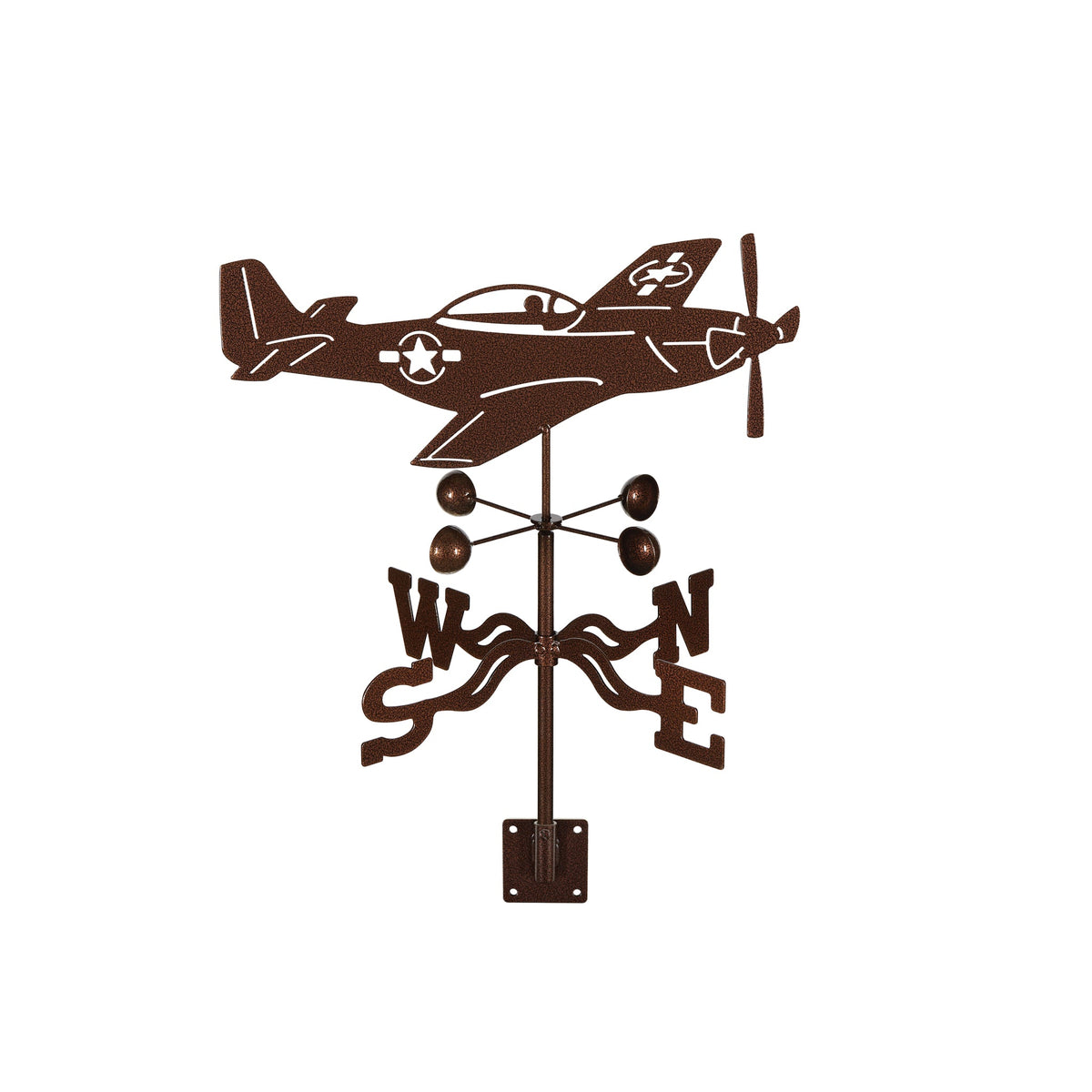 P-51 Mustang Airplane Weathervane