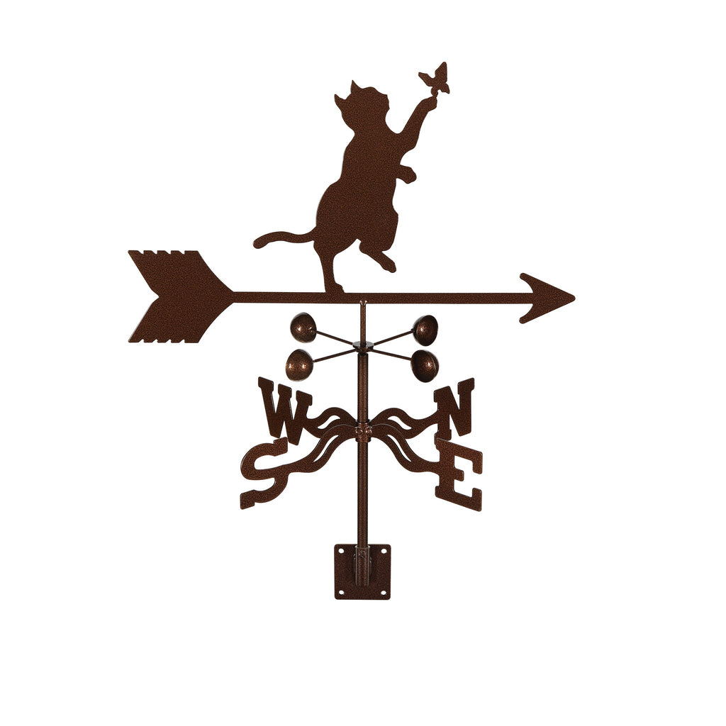 Cat & Butterfly Weathervane