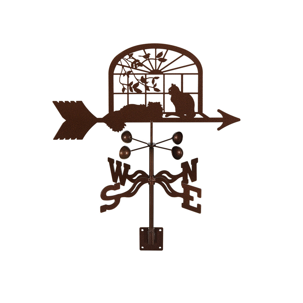Cats In Window Weathervane
