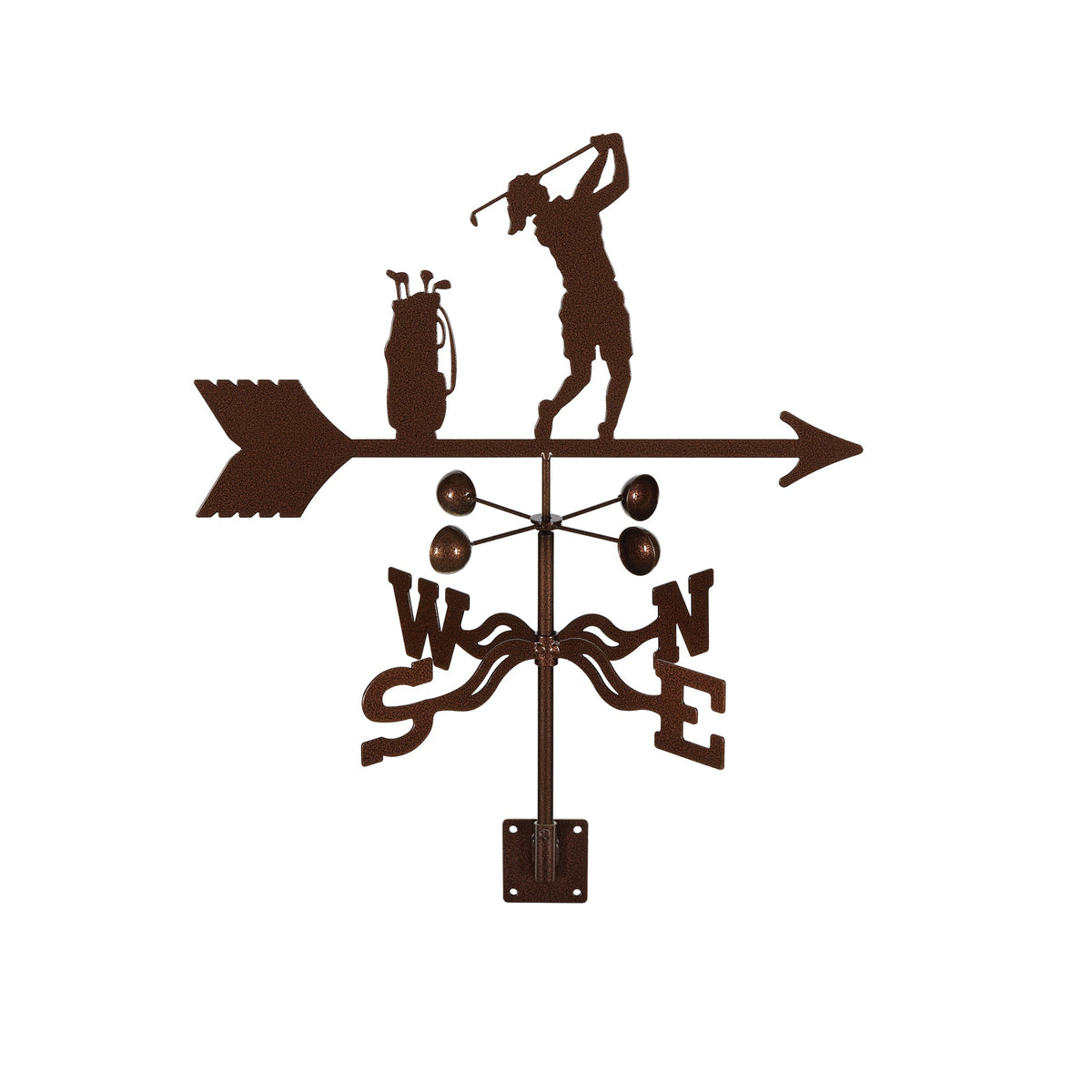 Female Golfer Weathervane