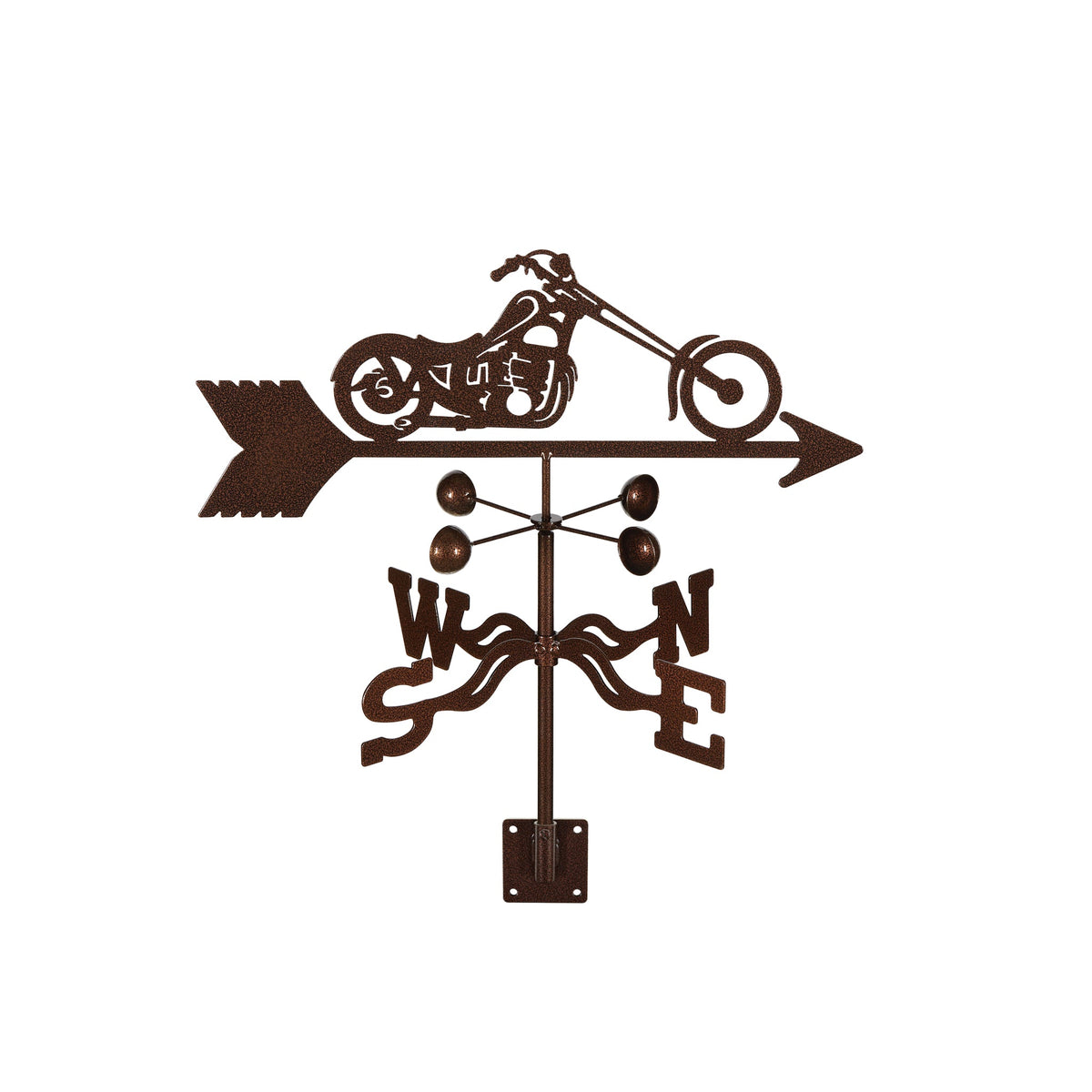 Chopper Motorcycle Weathervane