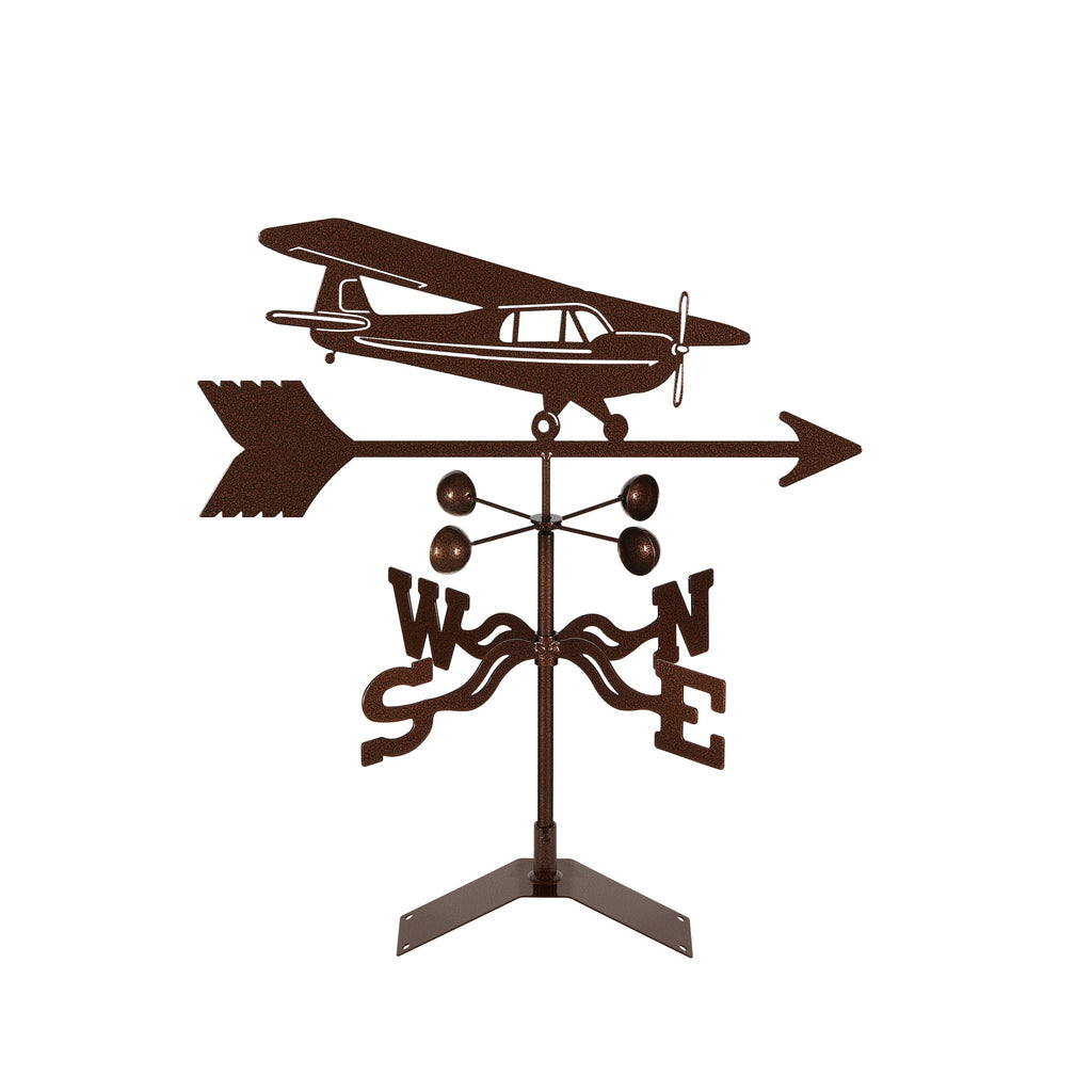 High Wing Airplane Weathervane