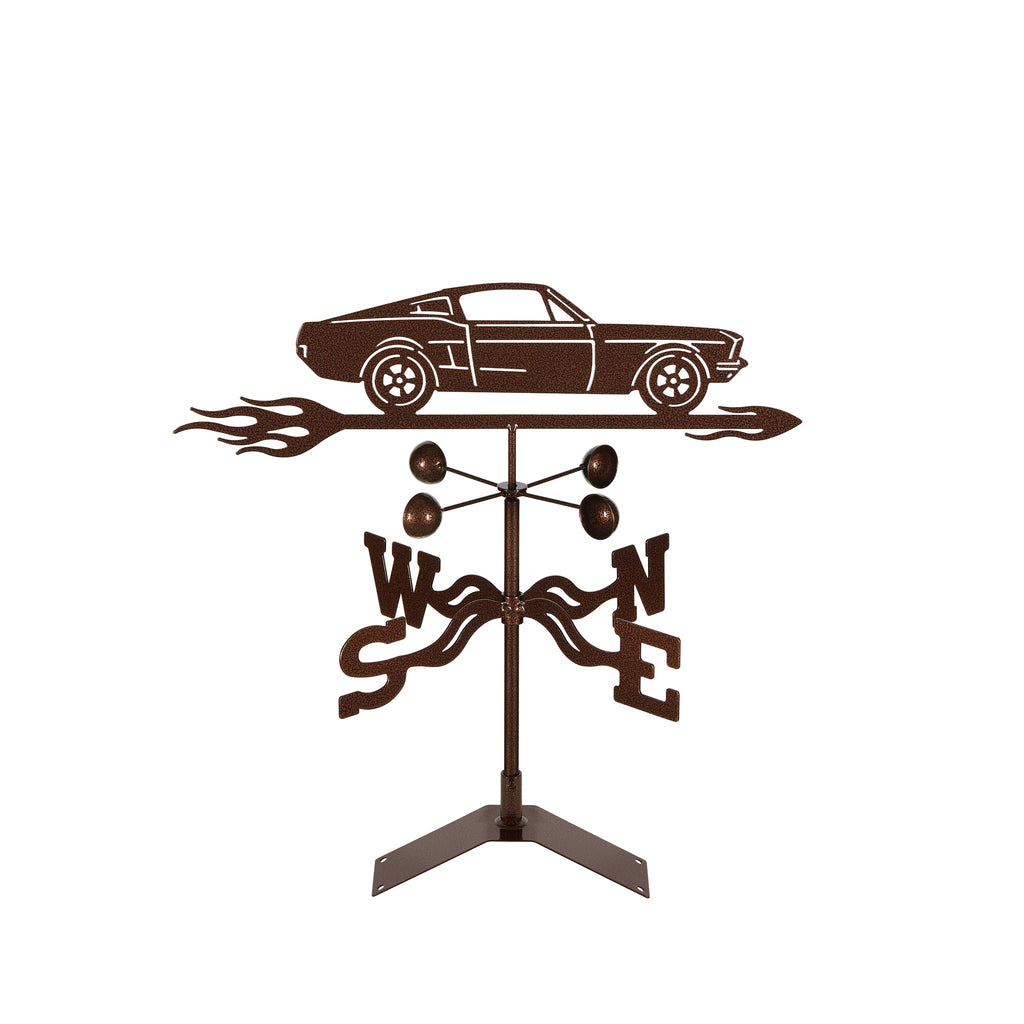 Classic 1967 Fastback Sports Car Weathervane
