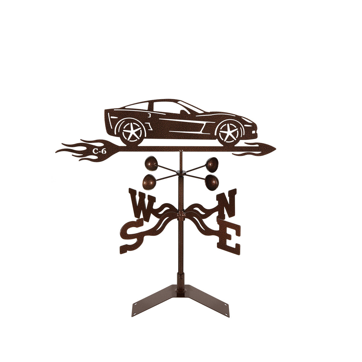 C6 Corvette Steel Weathervane (2005-2013)