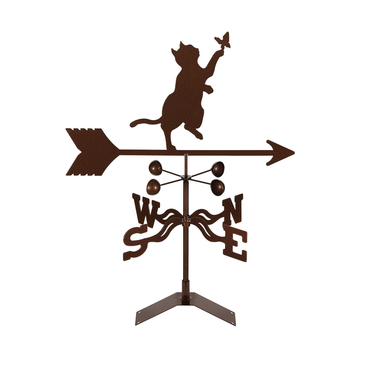 Cat & Butterfly Weathervane