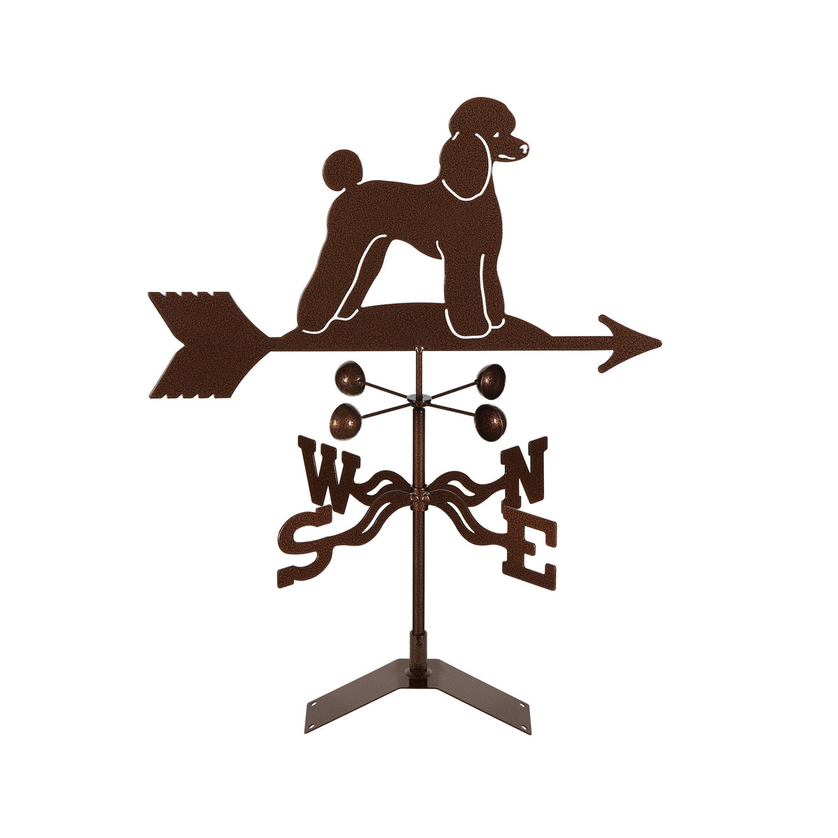 Poodle Weathervane
