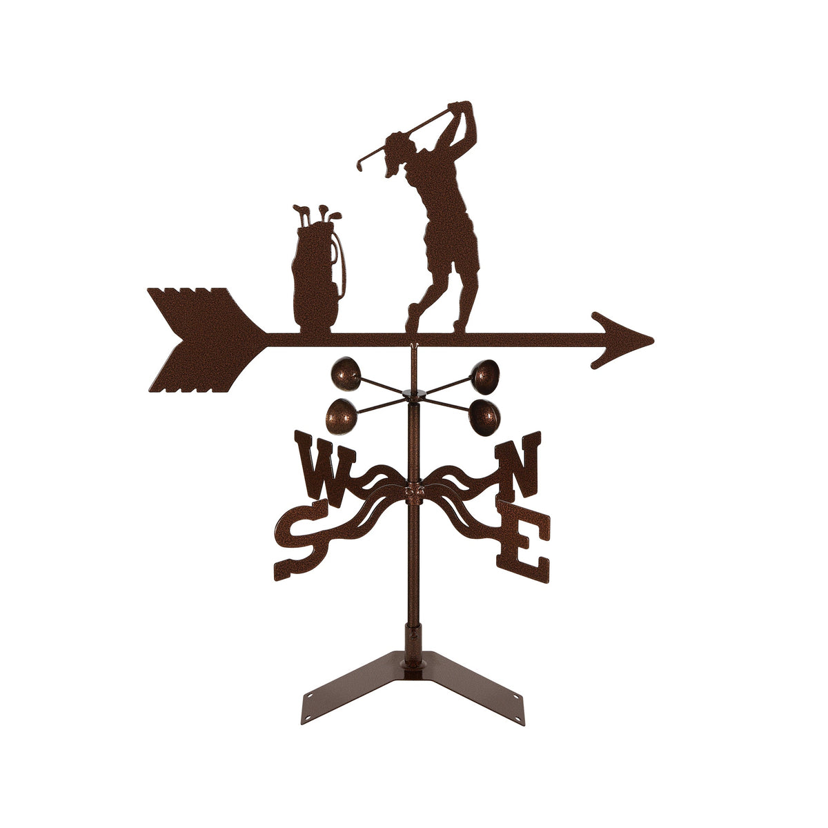Female Golfer Weathervane