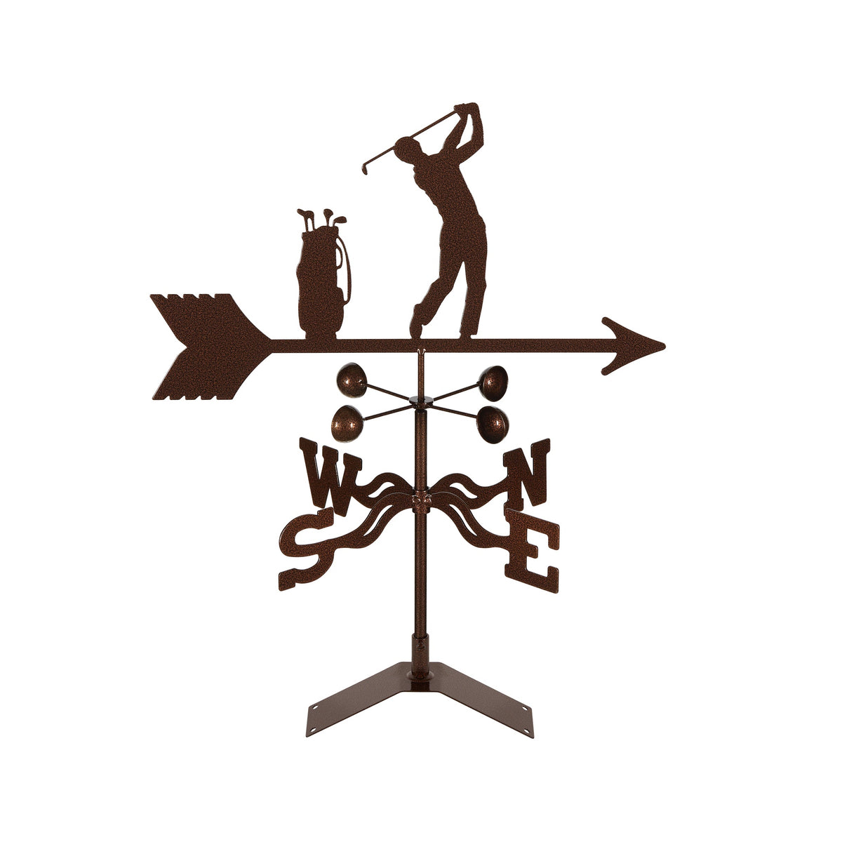Male Golfer Weathervane