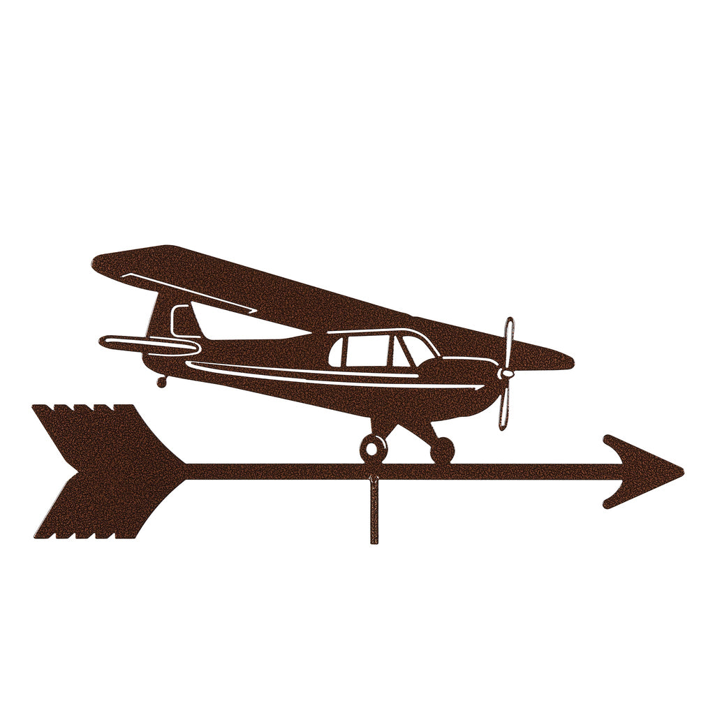 High Wing Airplane Weathervane