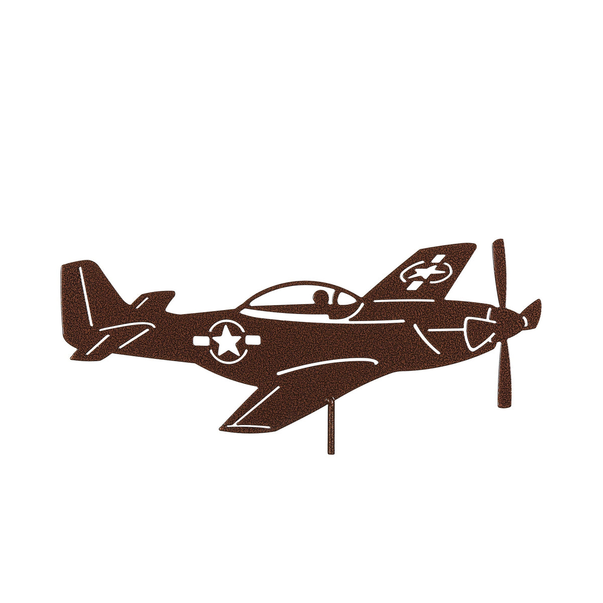 P-51 Mustang Airplane Weathervane
