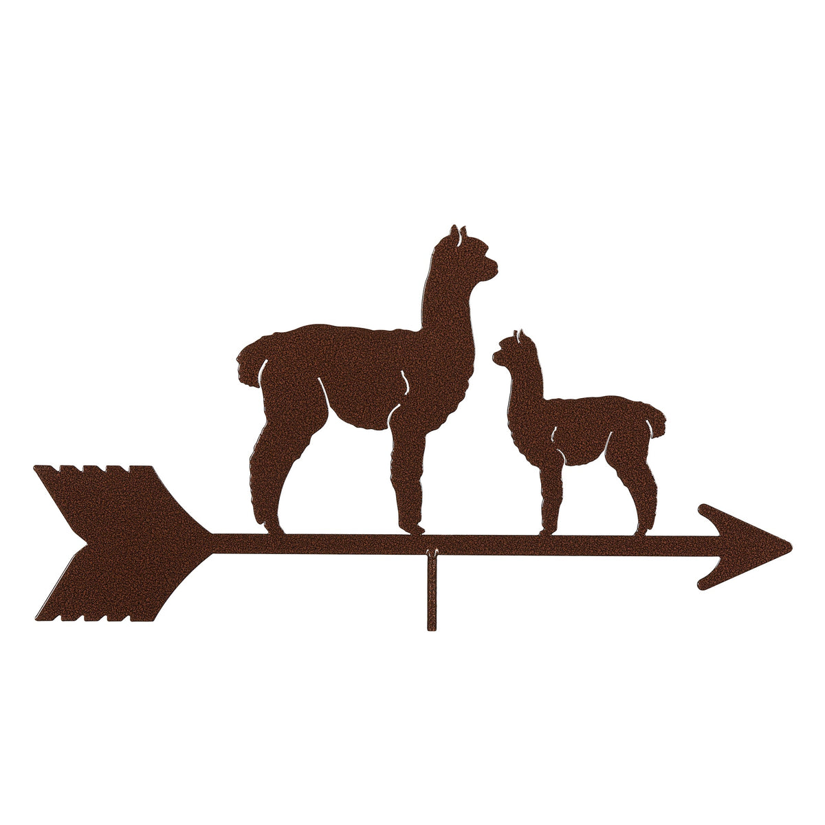 Alpaca and Baby Weathervane