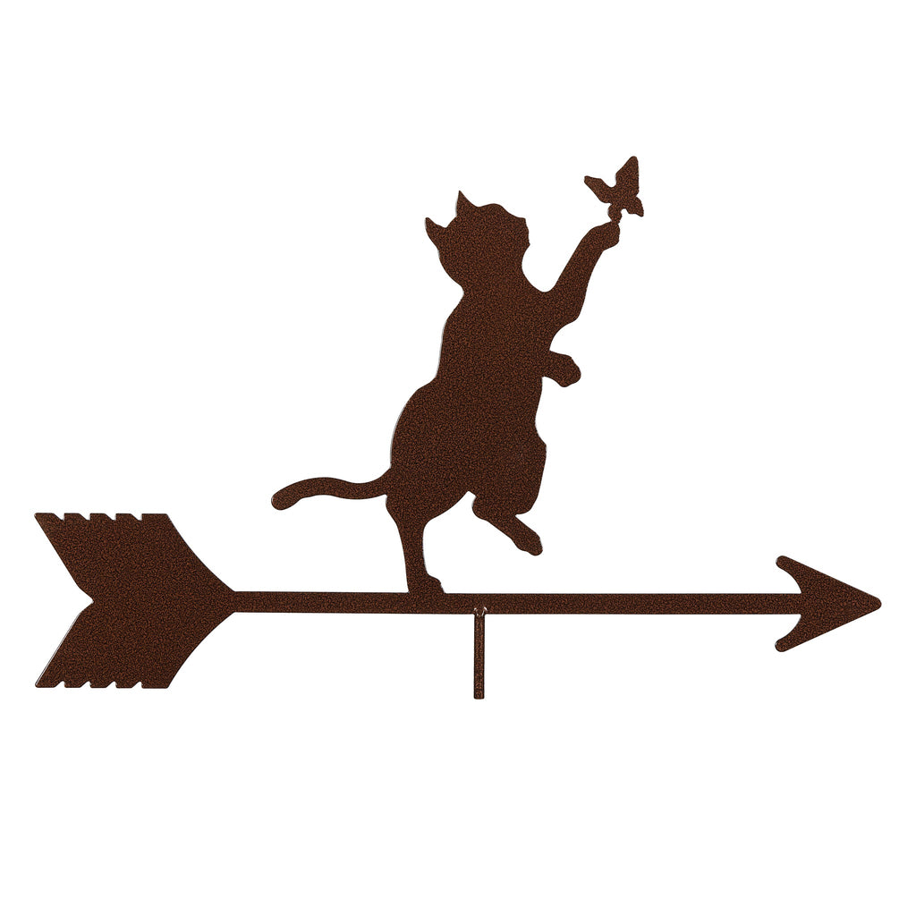 Cat & Butterfly Weathervane