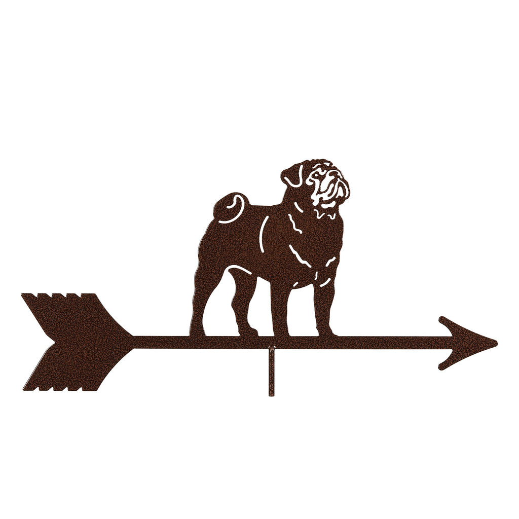 Pug Weathervane