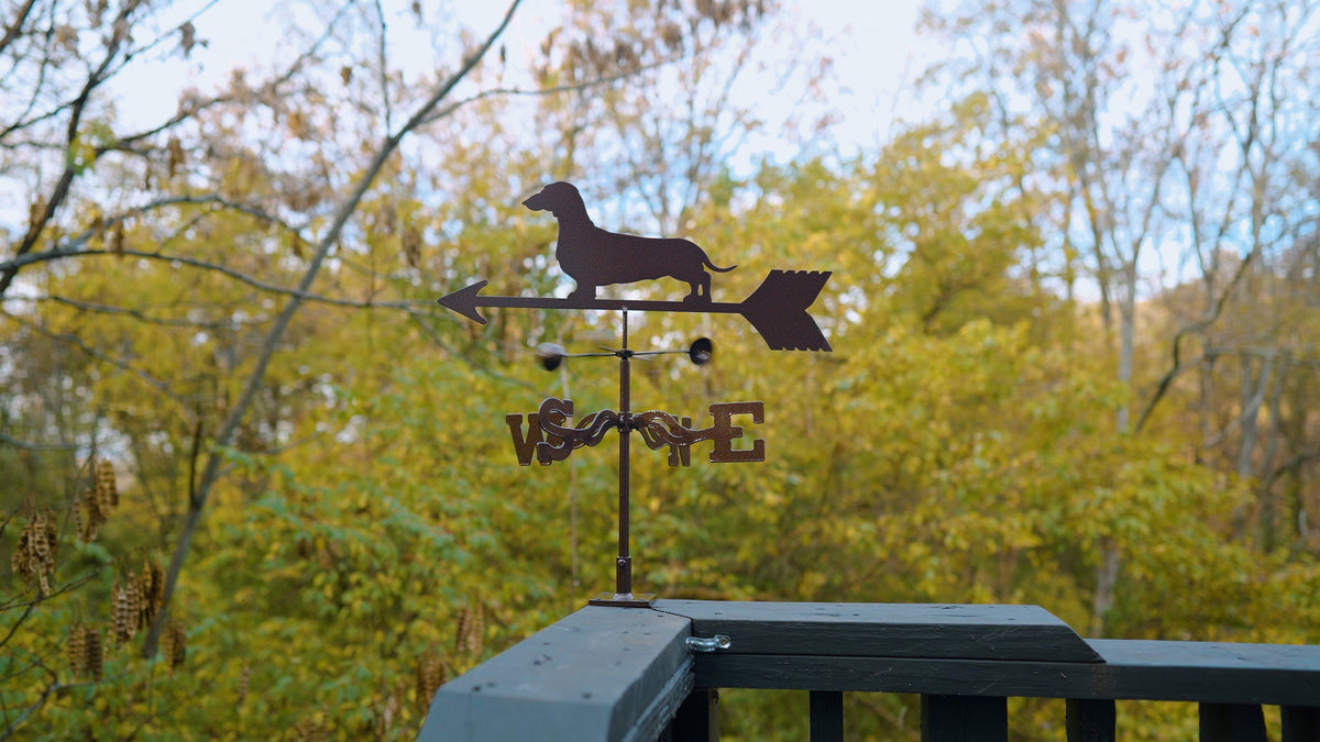 Dachshund Weathervane